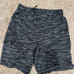 Lululemon Athletica Black and Gray Athletic Shorts